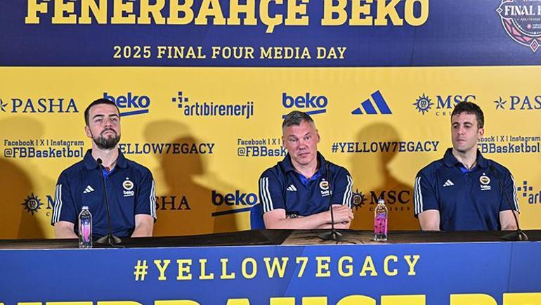Fenerbahçe Beko Başantrenörü Jasikeviciustan Galatasaray ve Panathinaikos sözleri: Zor duruma sokmamız lazım