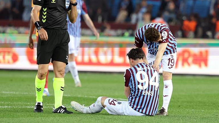 Son dakika | Trabzonspora Galatasaray maçı öncesi kötü haber Yaralanma tespit edilmiştir