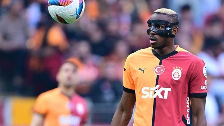 Galatasarayda Osimhene büyük jest Golün ardından stadyumda yankılandı