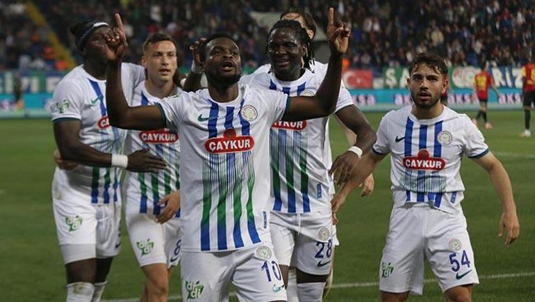 Gol düellosunda kazanan Çaykur Rizespor | Çaykur Rizespor 6-3 Göztepe maç sonucu