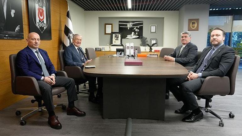 Rahmi Koç, Beşiktaş Başkanı Serdal Adalıyı ziyaret etti