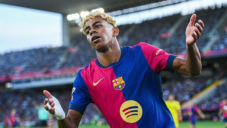 Barcelonadan beklenen açıklama geldi Lamine Yamalın sözleşmesi uzatıldı