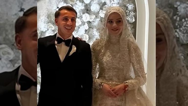 Milli futbolcu Kerem Aktürkoğlu dünyaevine girdi