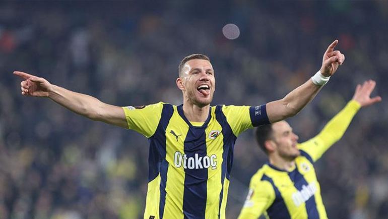 Edin Dzeko, Fenerbahçeden ayrıldığını açıkladı