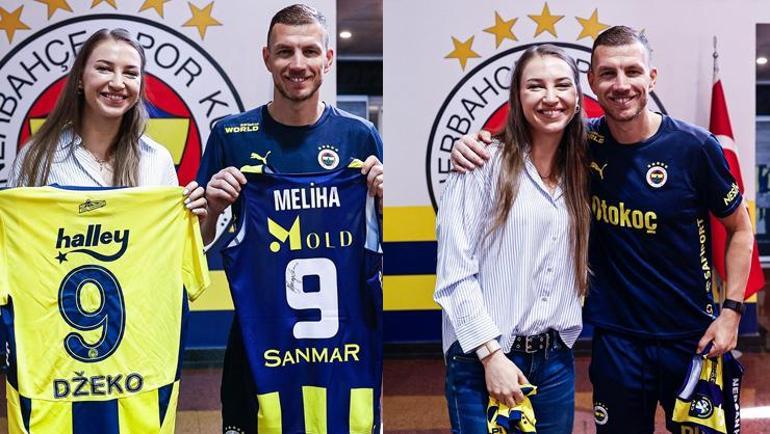 Fenerbahçeden ayrılması beklenen Meliha Dikenden Edin Dzekoya veda paylaşımı