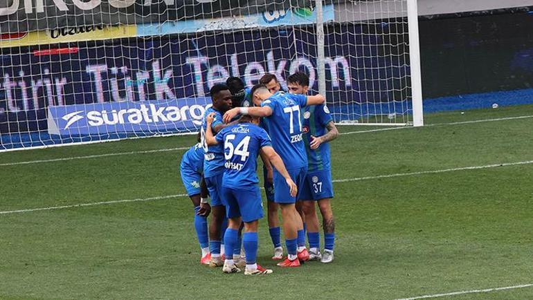 (ÖZET) Gol düellosunda kazanan Çaykur Rizespor Flaş Vedat Muriqi detayı | Çaykur Rizespor 5-2 Hatayspor maç sonucu