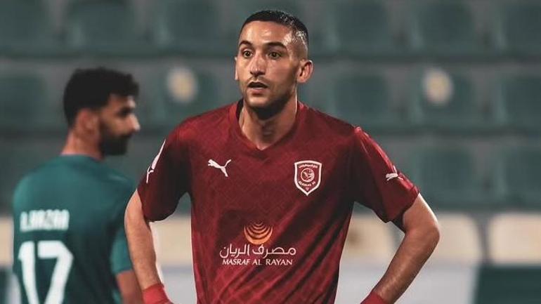 Galatasaraydan ayrıldı, Katarda da tutunamadı Hakim Ziyech, Al Duhaile veda etti