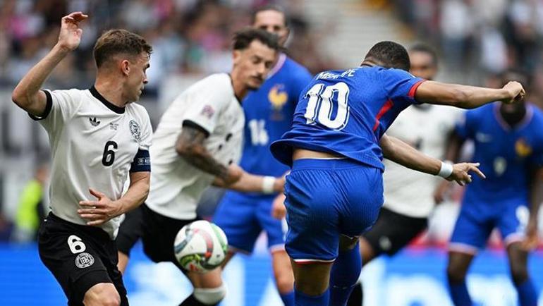 UEFA Uluslar Liginde 3. Fransa oldu Almanyaya karşı 2 gollü galibiyet... (Almanya 0-2 Fransa)