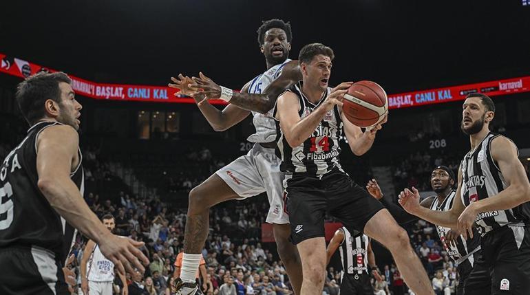(ÖZET) Anadolu Efes - Beşiktaş Fibabanka maç sonucu: 94-87 | Efes, seride öne geçti