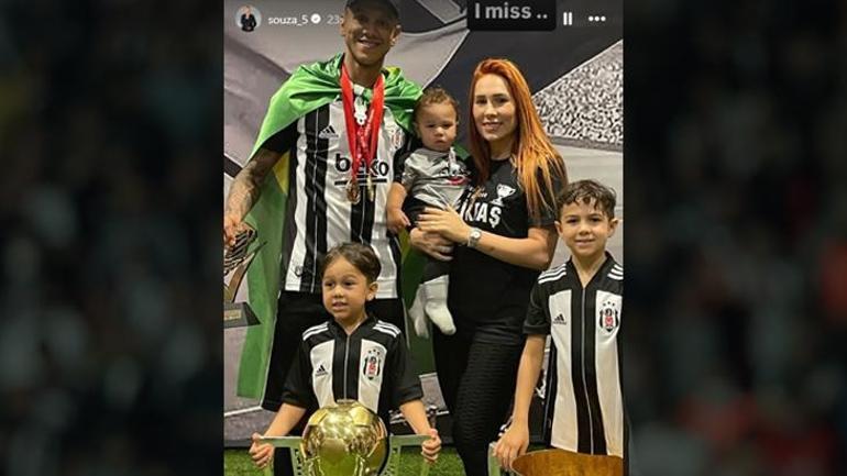 Josef de Souzadan Beşiktaş paylaşımı: Özledim