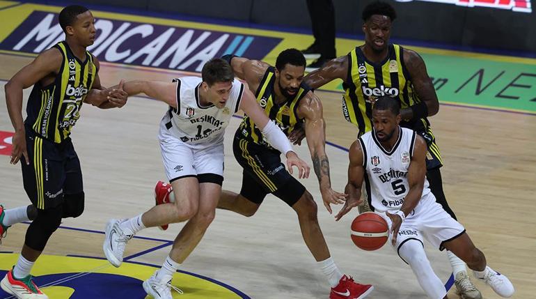 (ÖZET) Fenerbahçe Beko - Beşiktaş Fibabanka maç sonucu: 94-76 | Final serisi farklı başladı