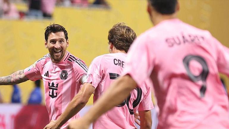 Ne yaptın Lionel Messi Arjantinli yıldızın harika frikik golü attığı maçta Inter Miami, Portoyu devirdi... (Maç Özeti | Inter Miami 2-1 Porto)