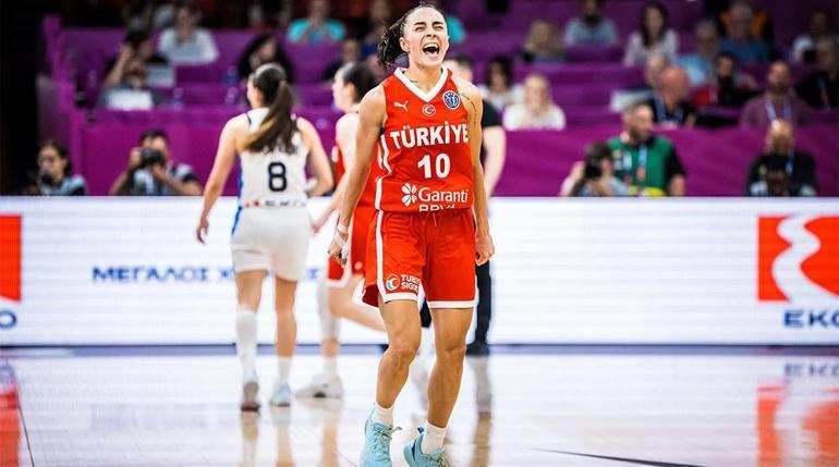 (ÖZET) Yunanistan - Türkiye maç sonucu: 72-83 | Potanın Perileri, EuroBaskette çeyrek finalde