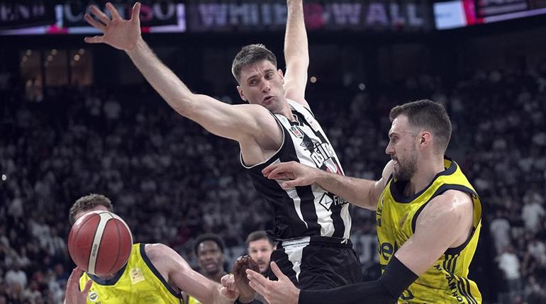 (ÖZET) Beşiktaş Fibabanka - Fenerbahçe Beko maç sonucu: 98-77 | Seride durum 2-1e geldi
