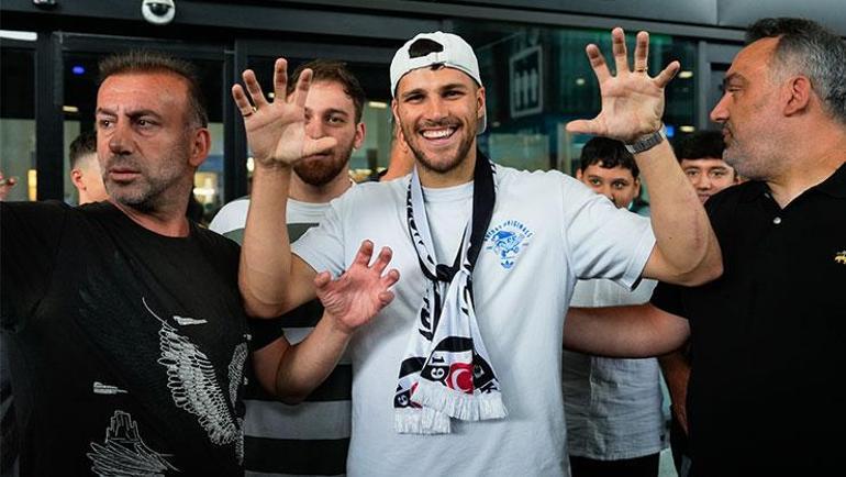 Beşiktaşın yeni transferi İstanbulda