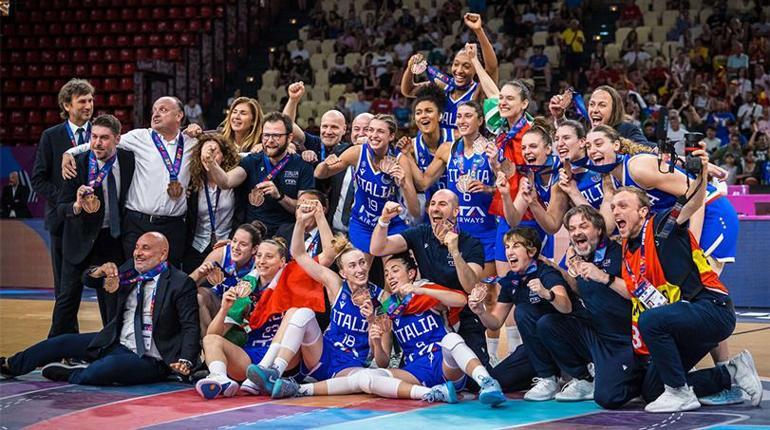 Fransa - İtalya maç sonucu: 54-69 | Kadınlar EuroBasketde bronz madalya İtalyanın