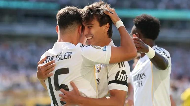 Real Madridde Arda Güler şov sürüyor Dortmunda karşı şık asistler