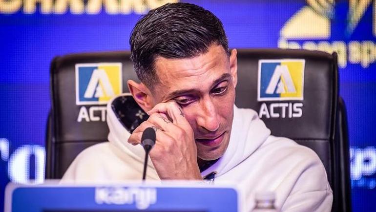 18 yıl sonra geri döndü, gözyaşlarına boğuldu Angel Di Maria yeniden yuvasında...