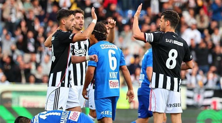 Beşiktaşta Salih Uçan farkı Kampın en çok çalışanlarından