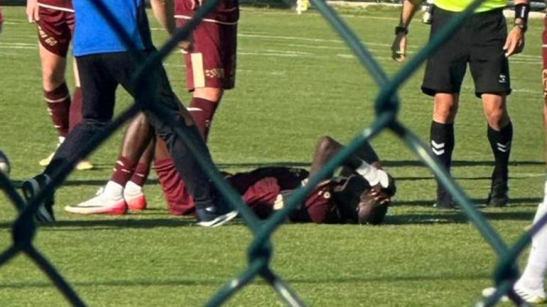 Trabzonspora hazırlık maçında büyük şok: Paul Onuachu stadyumdan sekerek ayrıldı