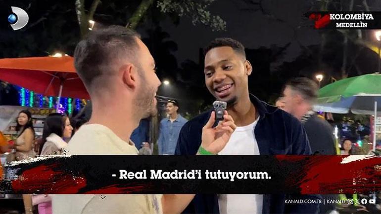Kolombiyalı gençler Türk futbolculara selam çaktı