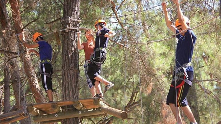 Yaz tatili, Gençlik Ve Spor Bakanlığı Tesisleri’nde dolu dolu geçiyor