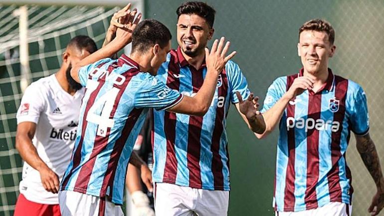 Trabzonsporun gençleri parladı Gelecek vaat eden performans