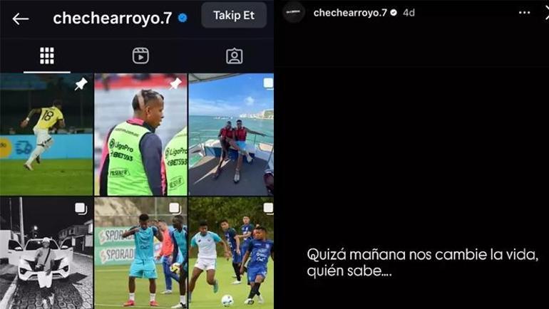 Beşiktaşı silip Instagramını kapatan Keny Arroyo için çarpıcı iddia Küme takımına gidiyor