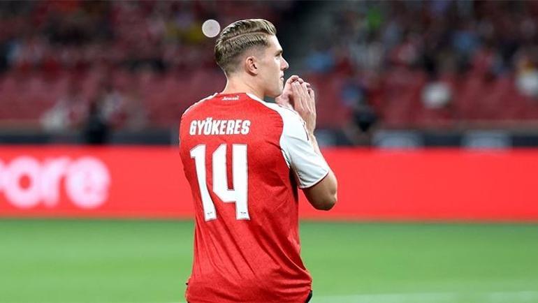 Henry ve Aubameyangın ardından Arsenalin 14 numarası Gyökeres
