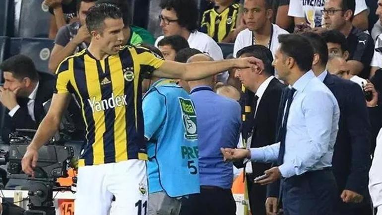 Robin van Persieden yıllar sonra gelen Vitor Pereira itirafı Benim gözlerime bakarak