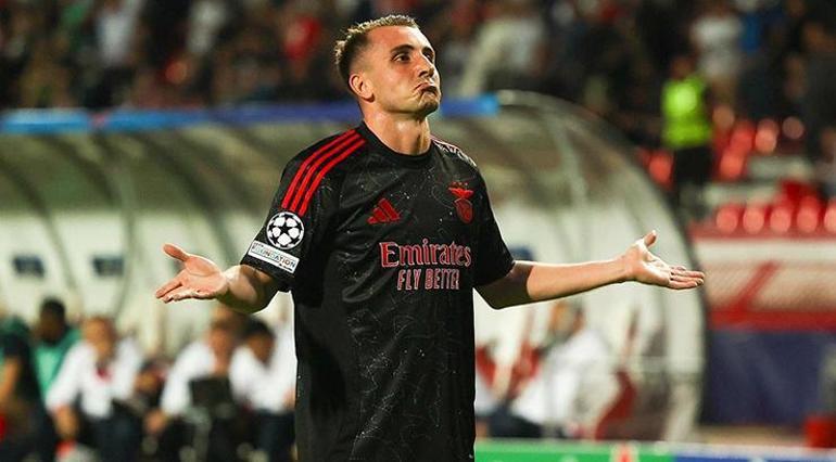 Kerem Aktürkoğlu Benficada kadroya alınmadı