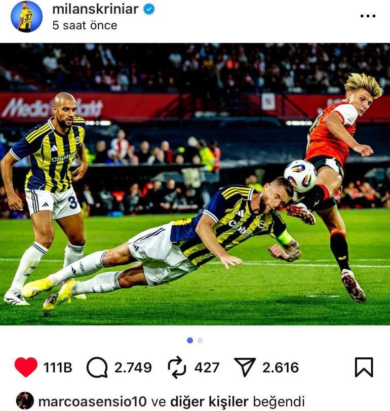Fenerbahçede Asensio heyecanı İspanyol yıldızdan dikkat çeken hamle