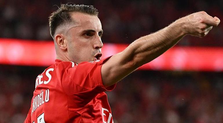 Benfica Kerem Aktürkoğlunu açıkladı Kadroda olacak