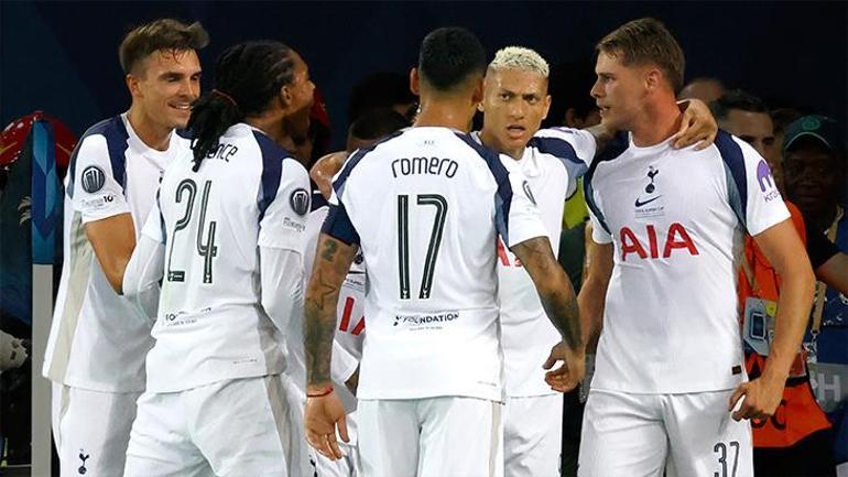 UEFA SÜPER KUPA ŞAMPİYONU PSG PSG - Tottenham maç sonucu: 4-3