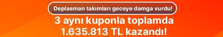 Deplasman takımları geceye damga vurdu 3 aynı kuponla toplamda 1.635.813 TL kazandı