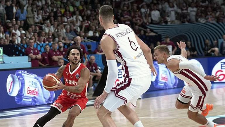12 Dev Adam şov yaparak EuroBasket 2025e başladı | Letonya - Türkiye maç sonucu: 73-93