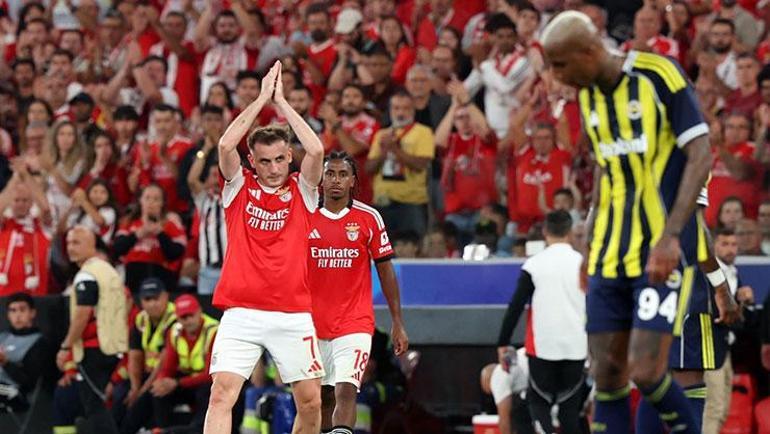 Fenerbahçe-Benfica maçında Kerem Aktürkoğlundan olay hareket Gündem oldu
