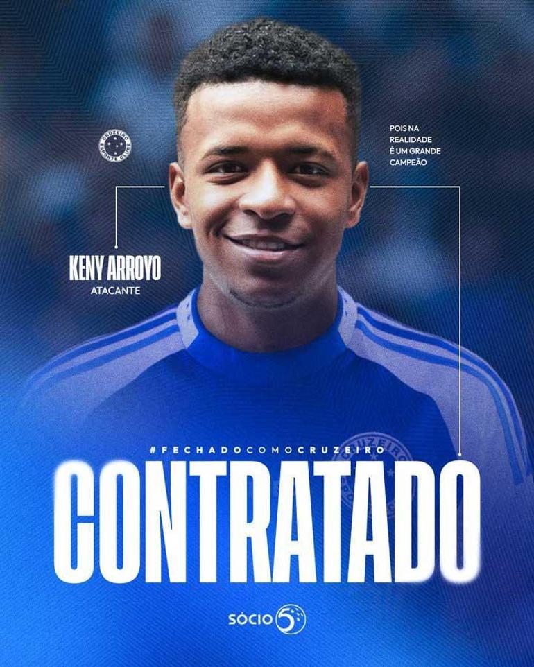 Arroyo Cruzerioya transfer oldu Resmi açıklama geldi