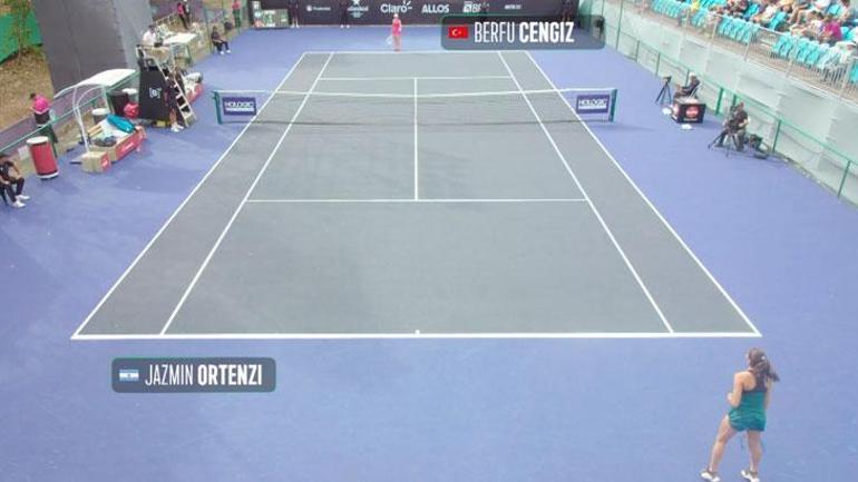 Berfu Cengiz Sao Paulo Açıkta adını 2. tura yazdırdı