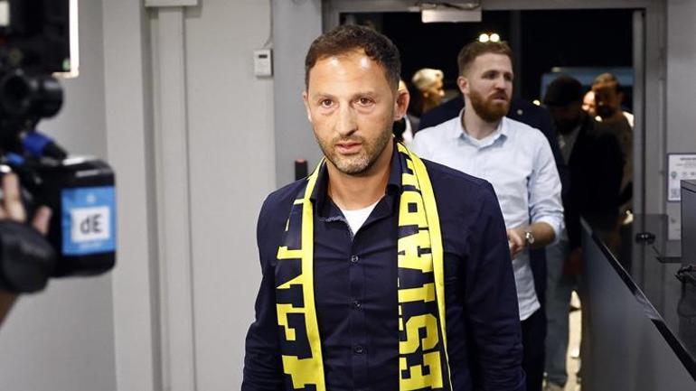 Fenerbahçede Domenico Tedesco dönemi resmen başladı İstanbula geldi