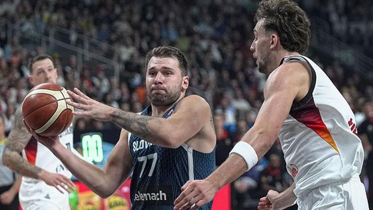 EuroBasket 2025: Almanya yarı finalde Doncicin Slovenyası salladı ama yıkamadı
