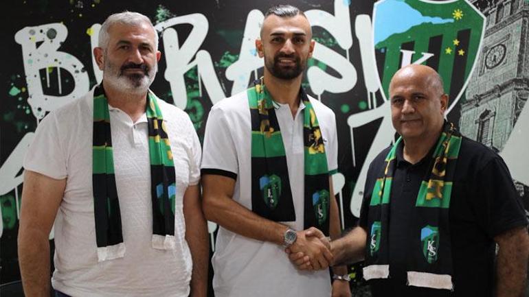 Serdar Dursun resmen Kocaelisporda Tecrübeli golcüden 1 yıllık imza