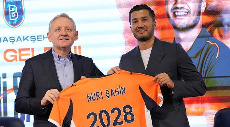 Nuri Şahin resmen Başakşehirde İmzayı attı