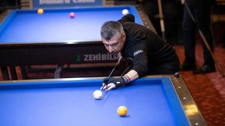 Bilardo dünyasının dev ismi turnuva için İstanbulda