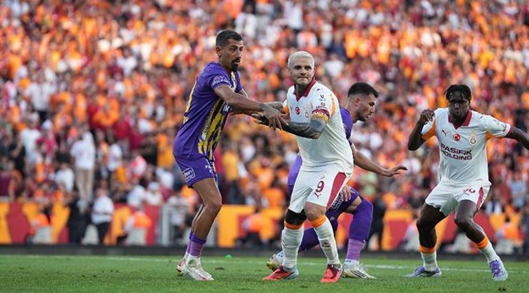 Galatasarayda Okan Buruktan yıldız futbolcuya kesik Frankfurt maçında yedeklerde