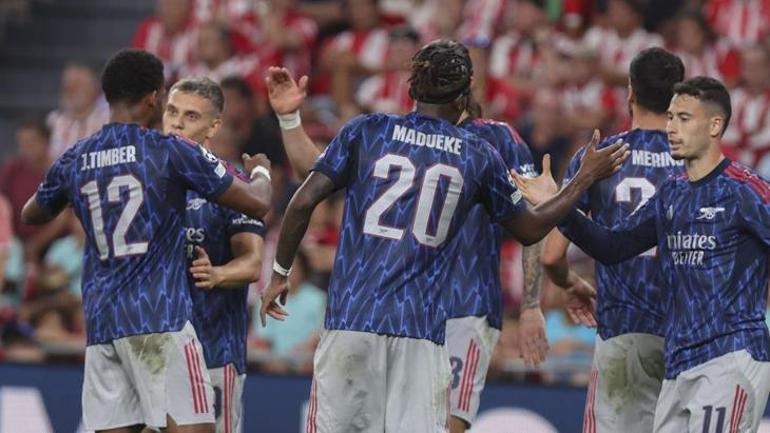 Arsenal, Devler Ligine 3 puanla başladı Atlhletic Bilbao - Arsenal maçı sonucu: 0-2