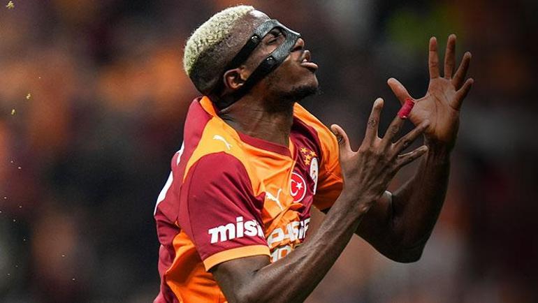 Galatasaray'da Oisimhen Yüksek risk...
