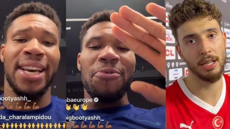 Giannis Antetokounmpo, Türkiyeden özür diledi Alperenle birlikte foto paylaştılar