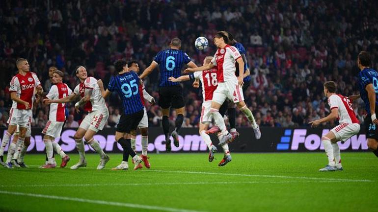 ÖZET I Hakan Çalhanoğlundan Devler Liginde 2 asist Ajax - Inter maç sonucu 0-2