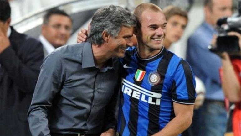 Sneijderden olay Mourinho sözleri Böyle konuşması akıllıca değil, çok yazık